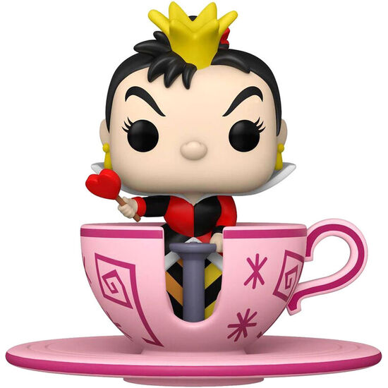 FIGURA POP WALT DISNEY WORLD 50TH QUEEN OF HEARTS AT MAD TEA PARTY EXCLUSIVE image 1