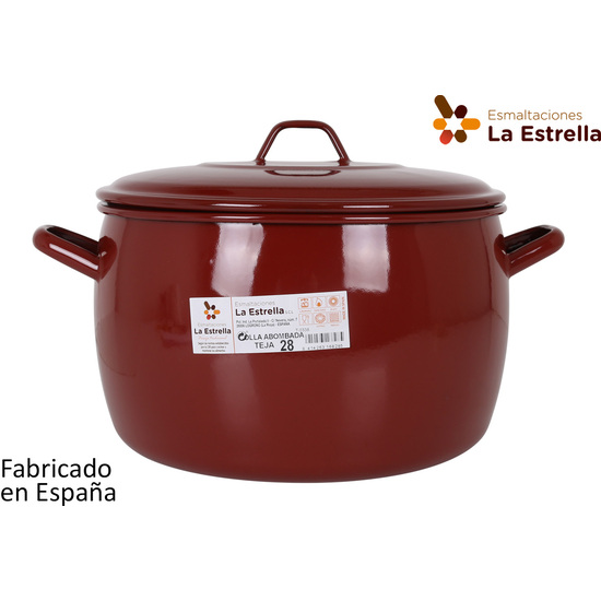 ROUND COOKING POT W/LID 28CM-11L  image 0