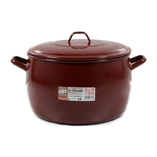 ROUND COOKING POT W/LID 28CM-11L  image 1