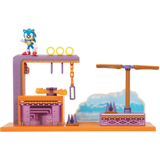 PLAYSET FLYING BATTERY ZONE SONIC THE HEDGEHOG 6CM image 2