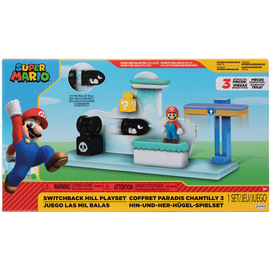 PLAYSET SWITCHBACK HILL SUPER MARIO BROS 6CM image 0