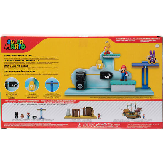 PLAYSET SWITCHBACK HILL SUPER MARIO BROS 6CM image 1