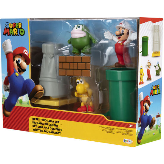 BLISTER DIORAMA DESERT SUPER MARIO BROS 6CM image 1