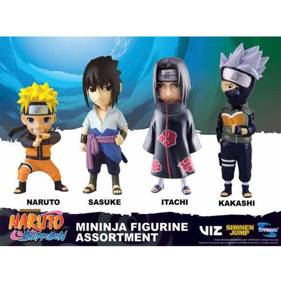 PACK 12 FIGURAS MININJA NARUTO SHIPPUDEN 5CM SURTIDO image 0