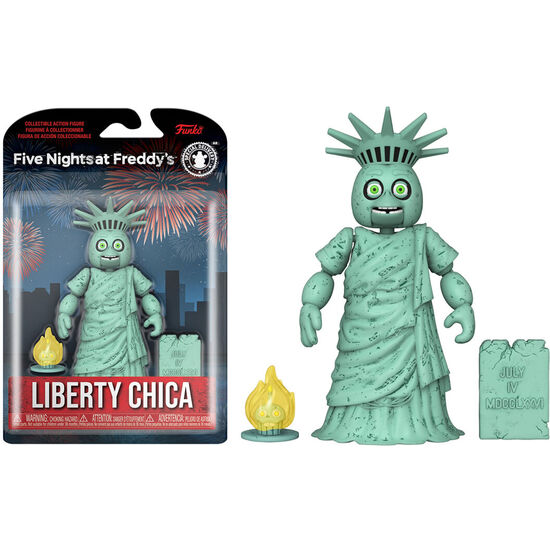 FIGURA ACTION FIVE NIGHTS AT FREDDYS LIBERTY CHICA image 1