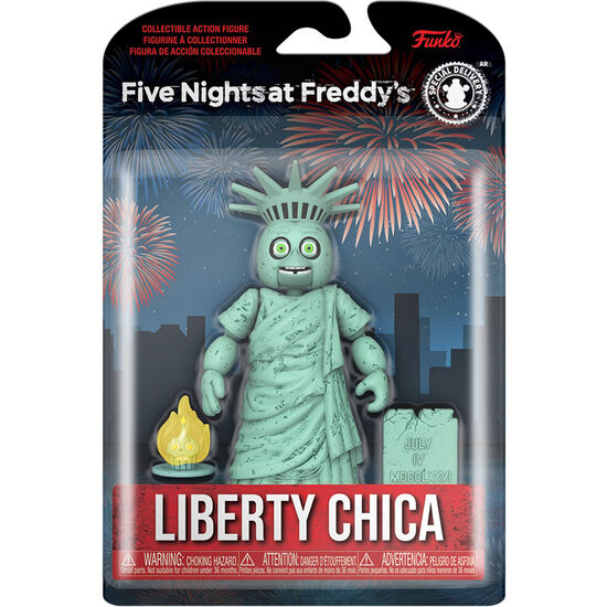 FIGURA ACTION FIVE NIGHTS AT FREDDYS LIBERTY CHICA image 2