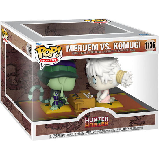 FIGURA POP HUNTER X HUNTER KOMUGI VS MERUEM image 2