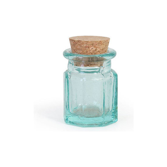 MINI GLASS JAR 5.5X4.5CM W/CORK  image 1