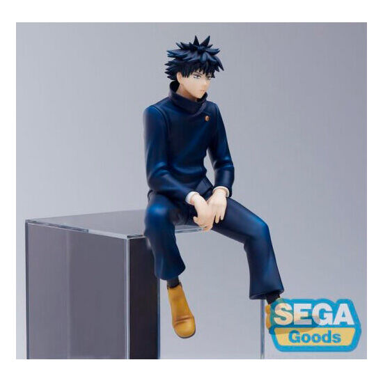 FIGURA PERCHING MEGUMI FUSHIGURO JUJUTSU KAISEN 16CM image 1