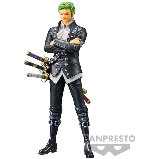 FIGURA ZORO VOL.3 THE GRANDLINE MEN ONE PIECE 17CM image 2