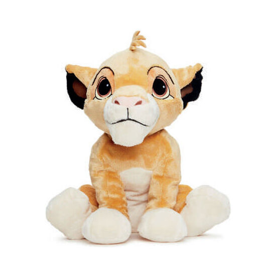 PELUCHE SIMBA EL REY LEON DISNEY SOFT 35CM image 0