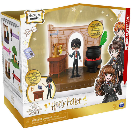 DIORAMA MAGICAL MINIS AULA DE POCIONES HARRY HARRY POTTER WIZARDING WORLD image 0