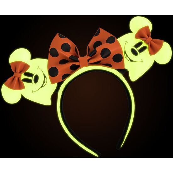 DIADEMA OREJAS FANTASMA MINNIE DISNEY LOUNGEFLY image 1