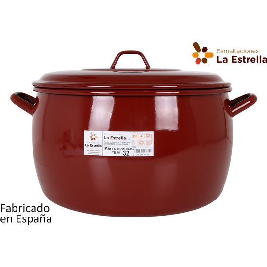 ROUND COOKING POT W/LID 32CM-16L  image 0