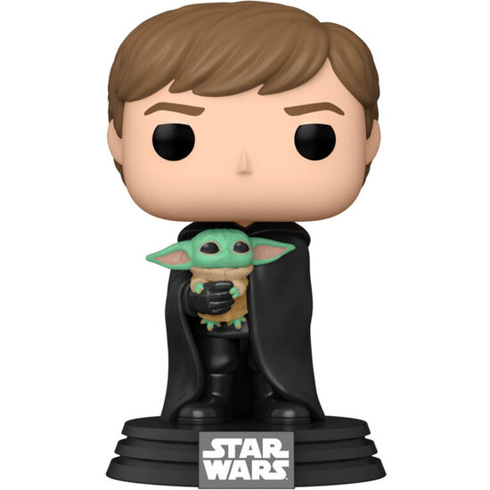 FIGURA POP STAR WARS MANDALORIAN LUKE WITH CHILD image 2