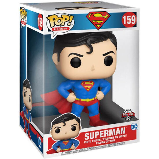 FIGURA POP DC COMICS SUPERMAN EXCLUSIVE 25CM image 1