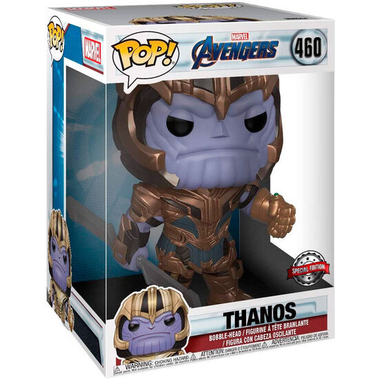 FIGURA POP MARVEL AVENGERS ENDGAME THANOS EXCLUSIVE 25CM image 1