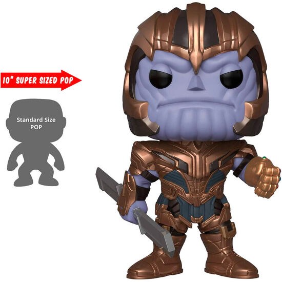 FIGURA POP MARVEL AVENGERS ENDGAME THANOS EXCLUSIVE 25CM image 2