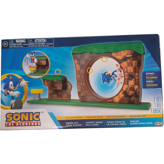 PLAYSET LA COLINA VERDE SONIC THE HEDGEHOG image 0