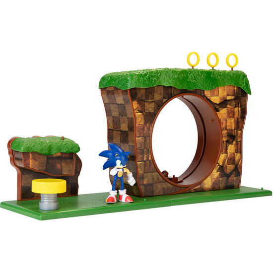 PLAYSET LA COLINA VERDE SONIC THE HEDGEHOG image 1