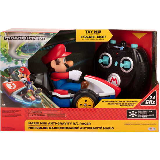 COCHE MINI RC RACER MARIO KART NINTENDO RADIO CONTROL image 0