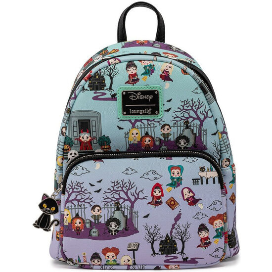 MOCHILA EL RETORNO DE LAS BRUJAS DISNEY LOUNGEFLY 26CM image 0
