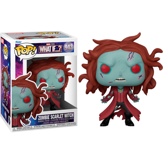 FIGURA POP MARVEL WHAT IF ZOMBIE SCARLET WITCH image 0