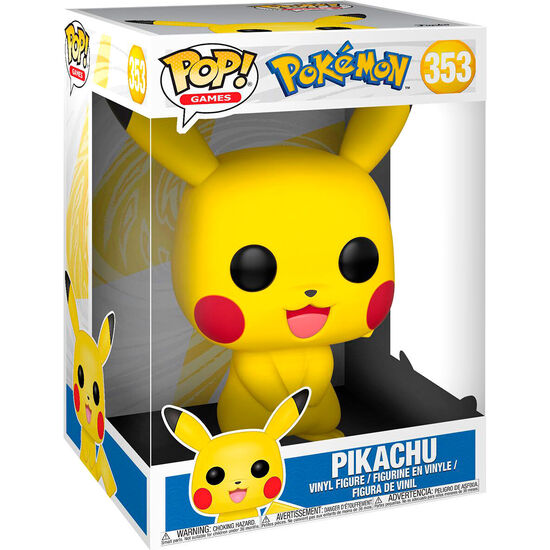 FIGURA POP POKEMON PIKACHU 25CM image 2