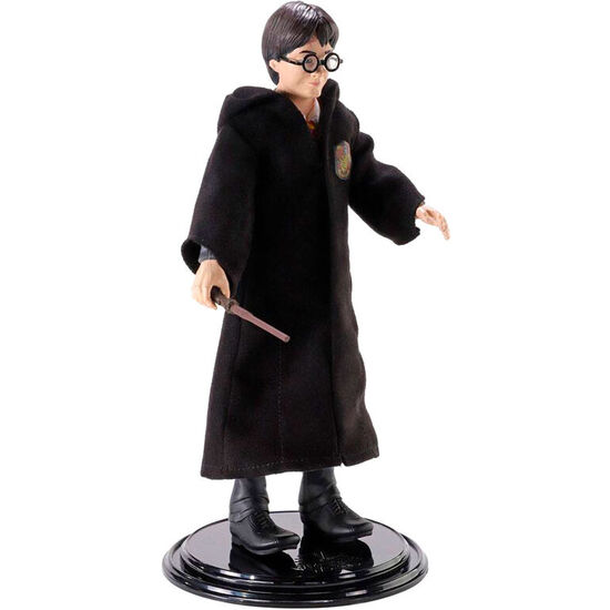 FIGURA MALEABLE BENDYFIGS HARRY CON VARITA HARRY POTTER 19CM image 1