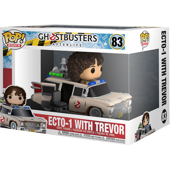 FIGURA POP GHOSTBUSTERS AFTERLIFE RIDE ECTO 1 WITH TREVOR image 2
