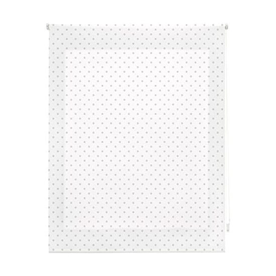 ESTOR ENROLLABLE DIGITAL WEB ESTANDAR TRASLUCIDO DISEÑO S-MOTAS BLANCO GRIS image 0