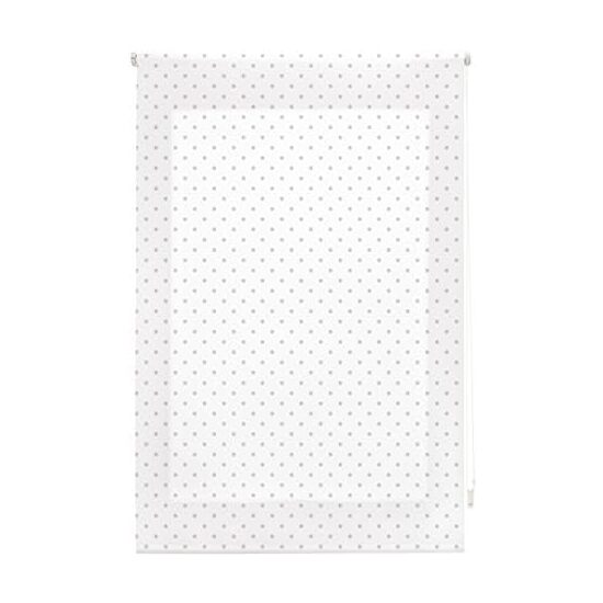 ESTOR ENROLLABLE DIGITAL WEB ESTANDAR TRASLUCIDO DISEÑO S-MOTAS BLANCO GRIS image 0