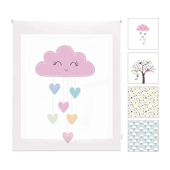 ESTOR ENROLLABLE DIGITAL TRASL. 28MM INFANTIL AMZ-F-CLOUDSHEART image 0