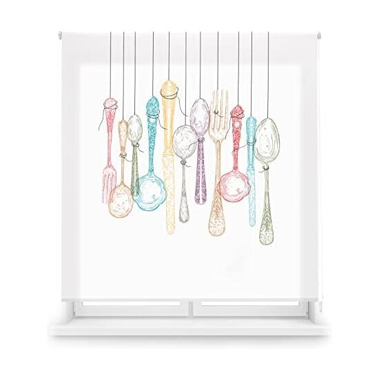 ESTOR ENROLLABLE DIGITAL TRASL. 28MM COCINA AMZ-C-CUTLERY image 0