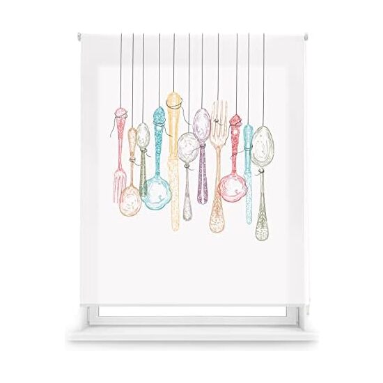 ESTOR ENROLLABLE DIGITAL TRASL. 28MM COCINA AMZ-C-CUTLERY image 0