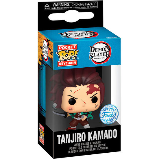 LLAVERO POCKET POP DEMON SLAYER KIMETSU NO YAIBA TANJIRO KAMADO EXCLUSIVE image 0