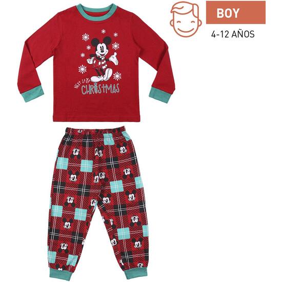 PIJAMA LARGO SINGLE JERSEY MICKEY image 0