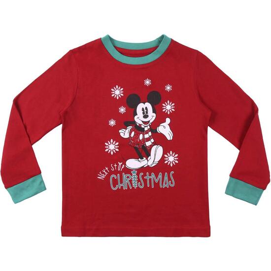 PIJAMA LARGO SINGLE JERSEY MICKEY image 1