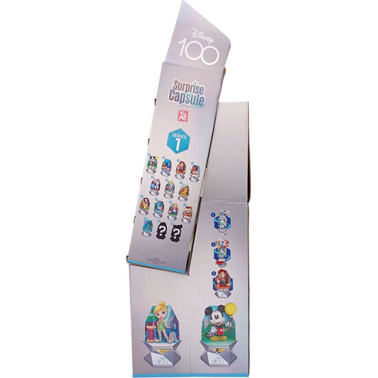 EXPOSITOR 60 CAPSULAS SORPRESA 100TH ANIVERSARIO DISNEY SURTIDO 7CM image 2
