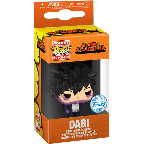 LLAVERO POCKET POP MY HERO ACADEMIA DABI EXCLUSIVE image 0