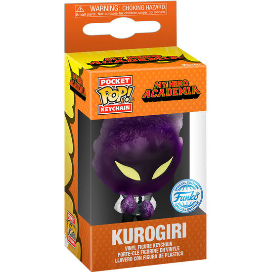 LLAVERO POCKET POP MY HERO ACADEMIA KUROGIRI EXCLUSIVE image 0