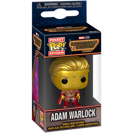 LLAVERO POCKET POP MARVEL GUARDIANES DE LA GALAXIA 3 ADAM WARLOCK image 0