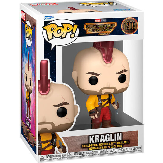 FIGURA POP MARVEL GUARDIANES DE LA GALAXIA 3 KRAGLIN image 0