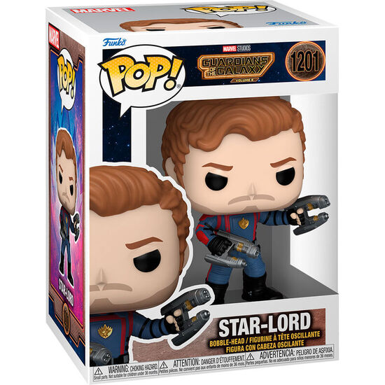 FIGURA POP MARVEL GUARDIANES DE LA GALAXIA 3 STAR-LORD image 0