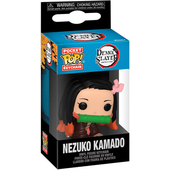 LLAVERO POCKET POP DEMON SLAYER KIMETSU NO YAIBA NEZUKO KAMADO image 0