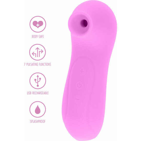 TOO HOT TO HANDLE STIMULATOR - PINK image 4