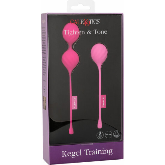 KEGEL TRAINING 2 PCS - PINK image 1