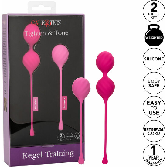 KEGEL TRAINING 2 PCS - PINK image 4