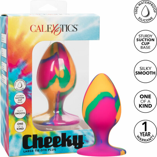 CHEEKY LARGE TIE-DYE PLUG image 4