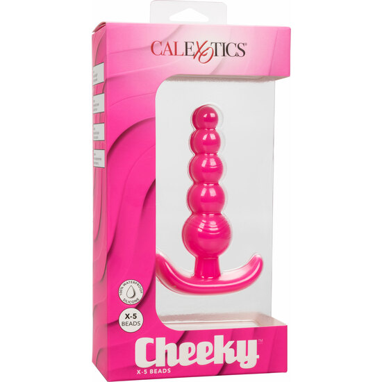 CHEEKY X-5 BEADS - PINK image 1